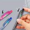 16pcs Press 0.7mm Round Ballpoint Pen Free Horse Round Ballpoint Pen Black Blue Red Ballpoint Pen Quick Drying Writing Smooth