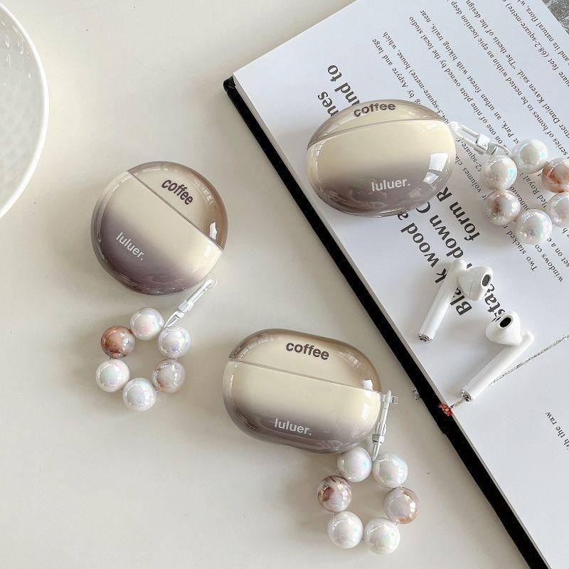 

Huawei Коричневый Bluetooth Простой Стиль Твердый Защитный Чехол Huawei FreeBuds 6i Gradient coffee]