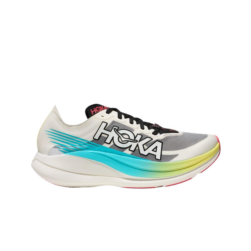 HOKA Rocket X 2 Yuzu Cielo Blue Unisex Sneakers White 1127927-YZC