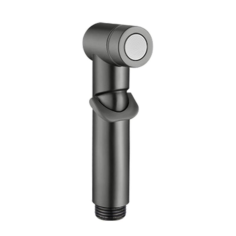 Luxury Modern Brass Wall-Mounted Vertical Spray Bidet Sprayer with Adjustable Pressure for Bathroom Toilet (as the picture,Brass)