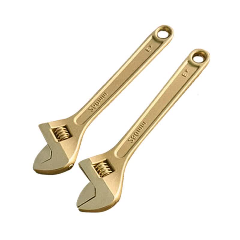 Aluminum Bronze Explosion-Proof Adjustable Wrench 300mm