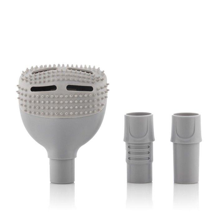 Brosse enlève-poils pour aspirateur - INNOVAGOODS - Home Pet - TPR/ABS - 13 x 16 x 7 cm - 2 adaptateurs