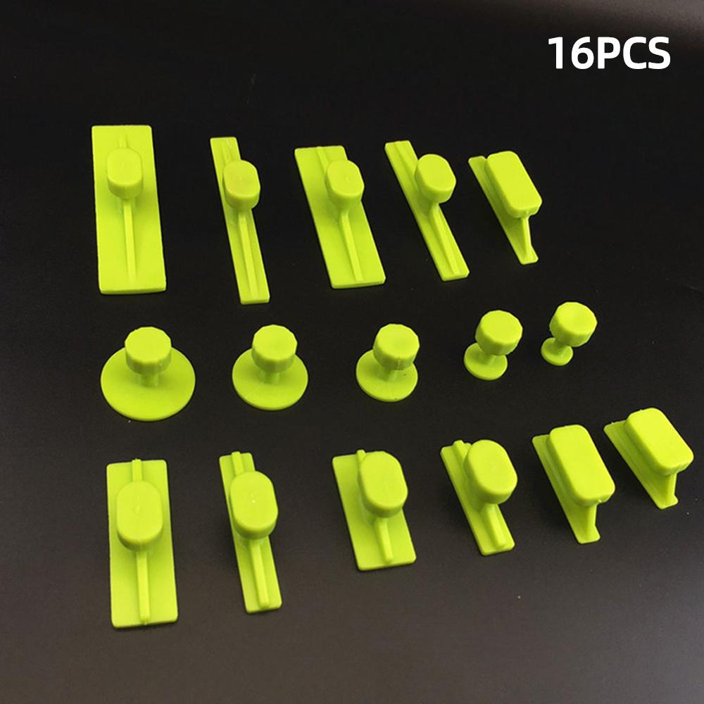 

32 шт. беспокрасочных язычков для удаления вмятин на кузове автомобиля, совместимых с T-образным скользящим молотком, набор инструментов для ремонта вмятин на металлической поверхности автомобиля