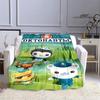 3D The-Octonauts printed blankets picnic blanket Warm Flannel blankets Soft and comfortable blanket bed linings Birthday Gift