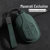 Alcantara Suede 3D Key Bag for Maserati Ghibli/LevanteGT