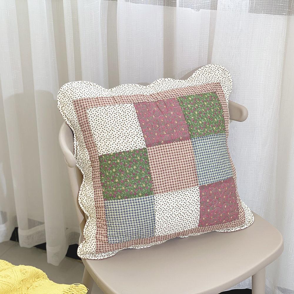 Case Pillow Square Print Vintage Design Sofa Bedroom Comfortable Home Textile 4545cm Ulzzang Sweet Popular Daily Decorative Ins