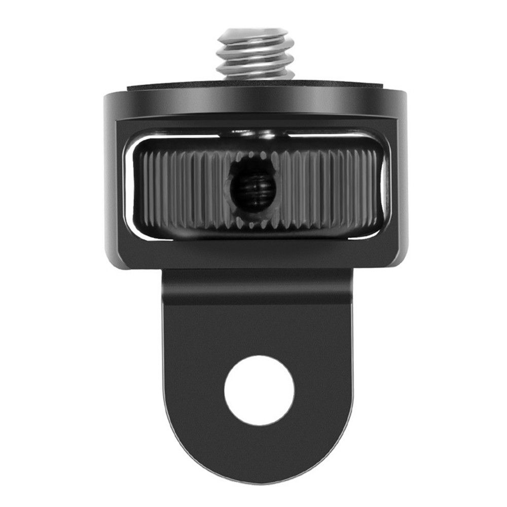 

Camera Accessories 1/4 inch Screw Mount Holder Tripod Adapter Adjustable Support For Gopro 10 9 Insta360 One X2 DJI Action 2 чёрный