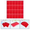 100Pcs Blank Metal Name Cards Aluminum Sheet Business Card DIY Sublimation Plate Light Never Rust Smooth Cards for Custom Design