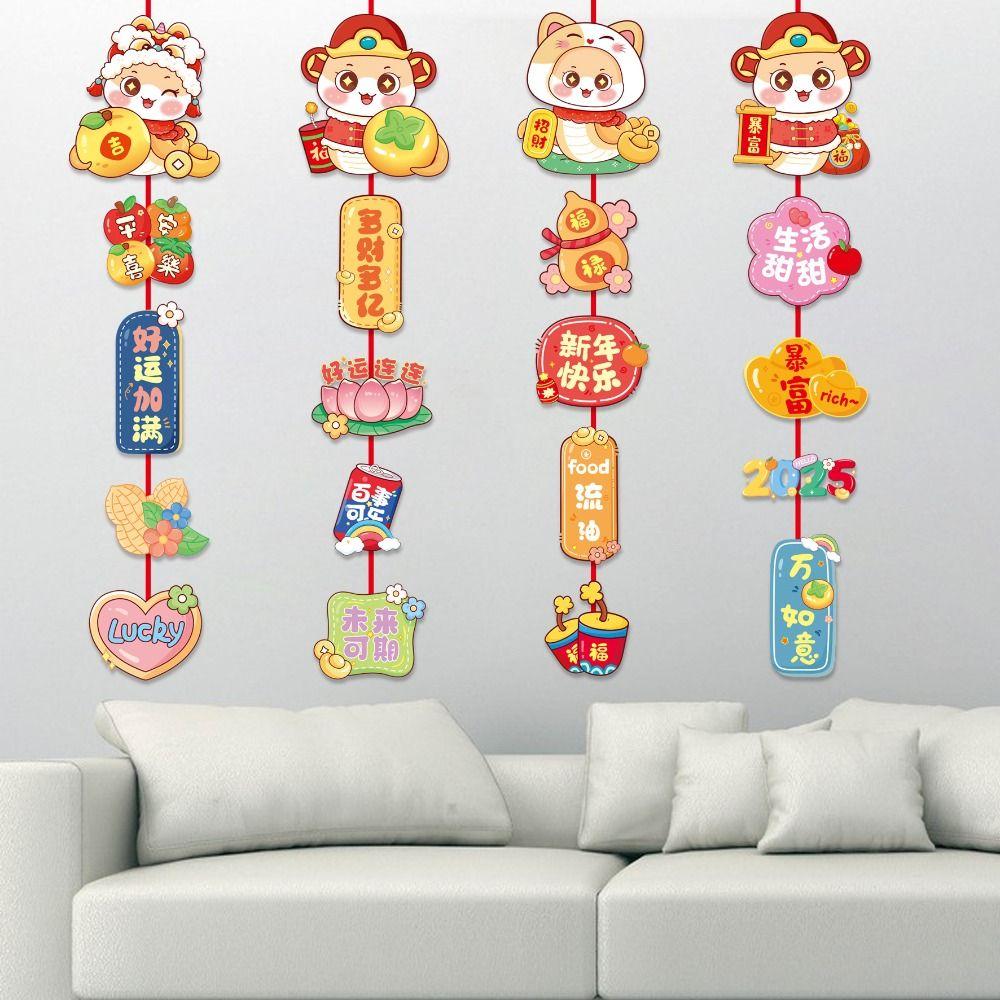 Hanging Ornament New Year Pendants Chinese Style Happy New Year Spring Festival Decorations Year of the Snake Pendant