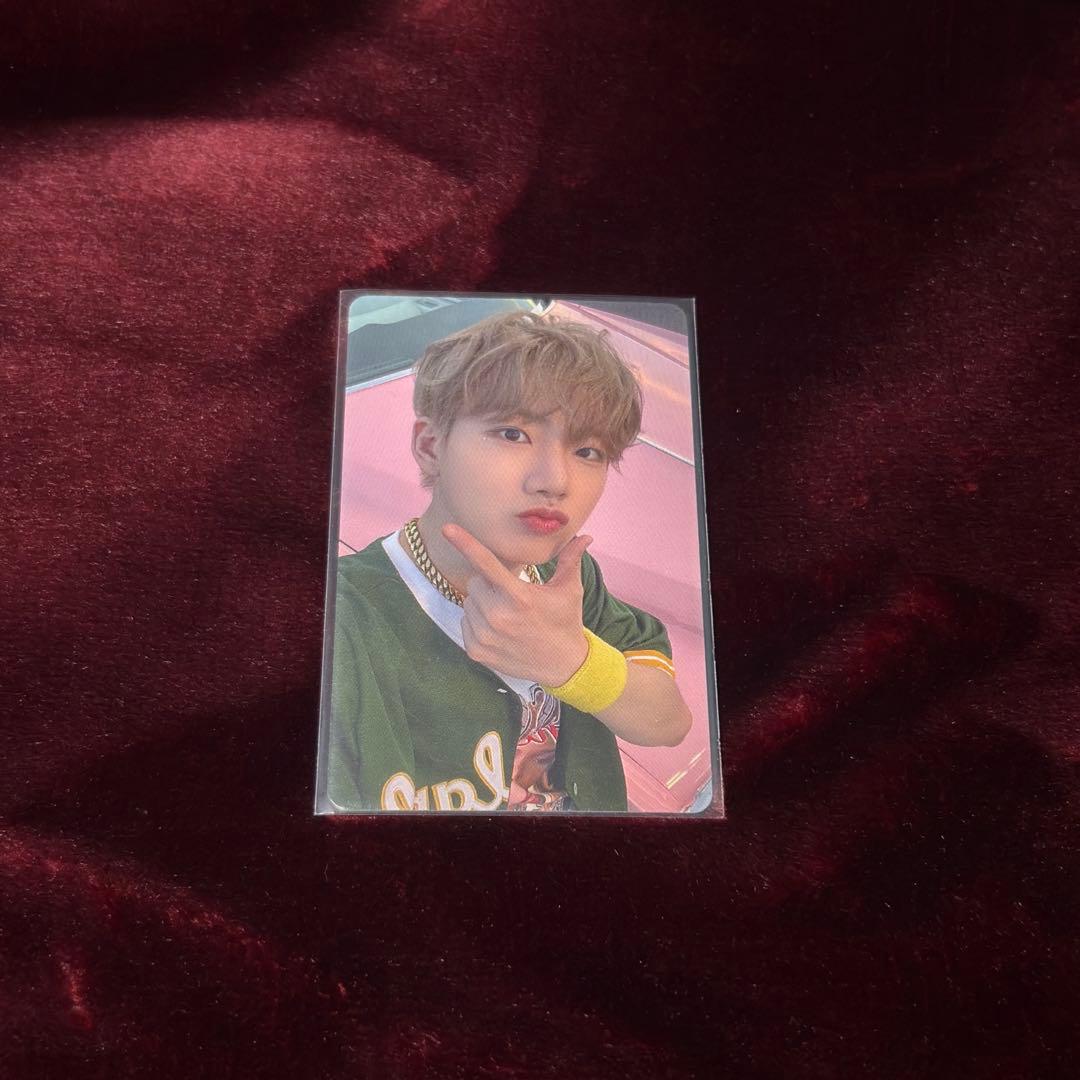 [Б/У] TREASURE Junkyu Бомба Фотокарточка Weverse