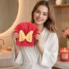 Dry Hair Cap, Bow Decor Soft Thickened Fabric Hair Towel, Ultra Absorbent Hair Wrap for Women Bathing Skin Care