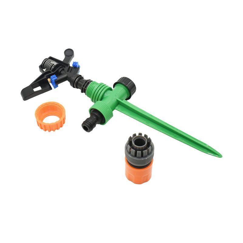 1/2" Rotating water sprinkler farm sprinklers G1/2'' plastic spike IRRIGATION nozzles Used for watering & irrigatio 1SET