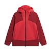 Li Ning Outdoor CF Shell Three In One Detachable Fleece Warm Waterproof Multi-Purpose Sports Jacket Men Jackets Cinnabar-Red Vintage-Red AWBW017-1