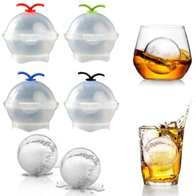 Nová forma na výrobu ledových koulí Nádoba na led pro koktejl ve tvaru ledu Whisky Použití Sphere Kulatý míč DIY Domácí Bar Party Zásobník na kostky ledu Nástroje