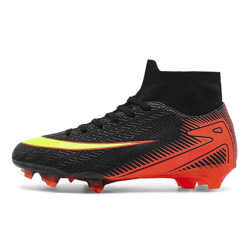 Football Shoes For Men Football Boots for Original Boys' Fast Soccer Shoes Grass Training Football Field Boots Sneakers Non Slip Fast