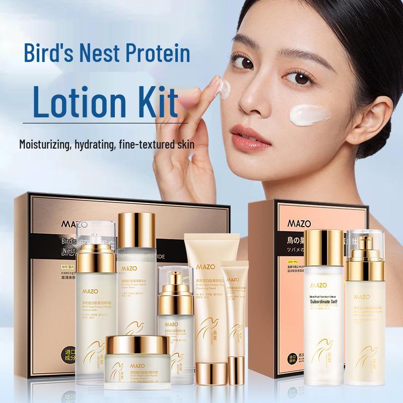MAZO Bird's Nest Peptide Hydrating Lotion & Cream Set