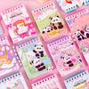 Cartoon Animal Pocket Notebook Wire Bound Memo Notepad 3D Rabbit Girl Panda Duck Mini Spiral Notebook School Office Supplies