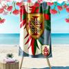 Royal Emblem Nautical Pride beach towel Beach towel for vacation photos Outdoor camping Outdoor pool towel seaside swim Fashion