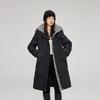 Winter Korean Style Thick Down Cotton Jacket with Stand Collar for Women