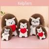 Cute Hedgehog Plush Toy For Kids Cartoon Cotton Stuffed Animal Gift For Boys And Girls