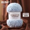 Imitation Mink Velvet Fluffy Fur Yarn for Hand-Knitted Scarves