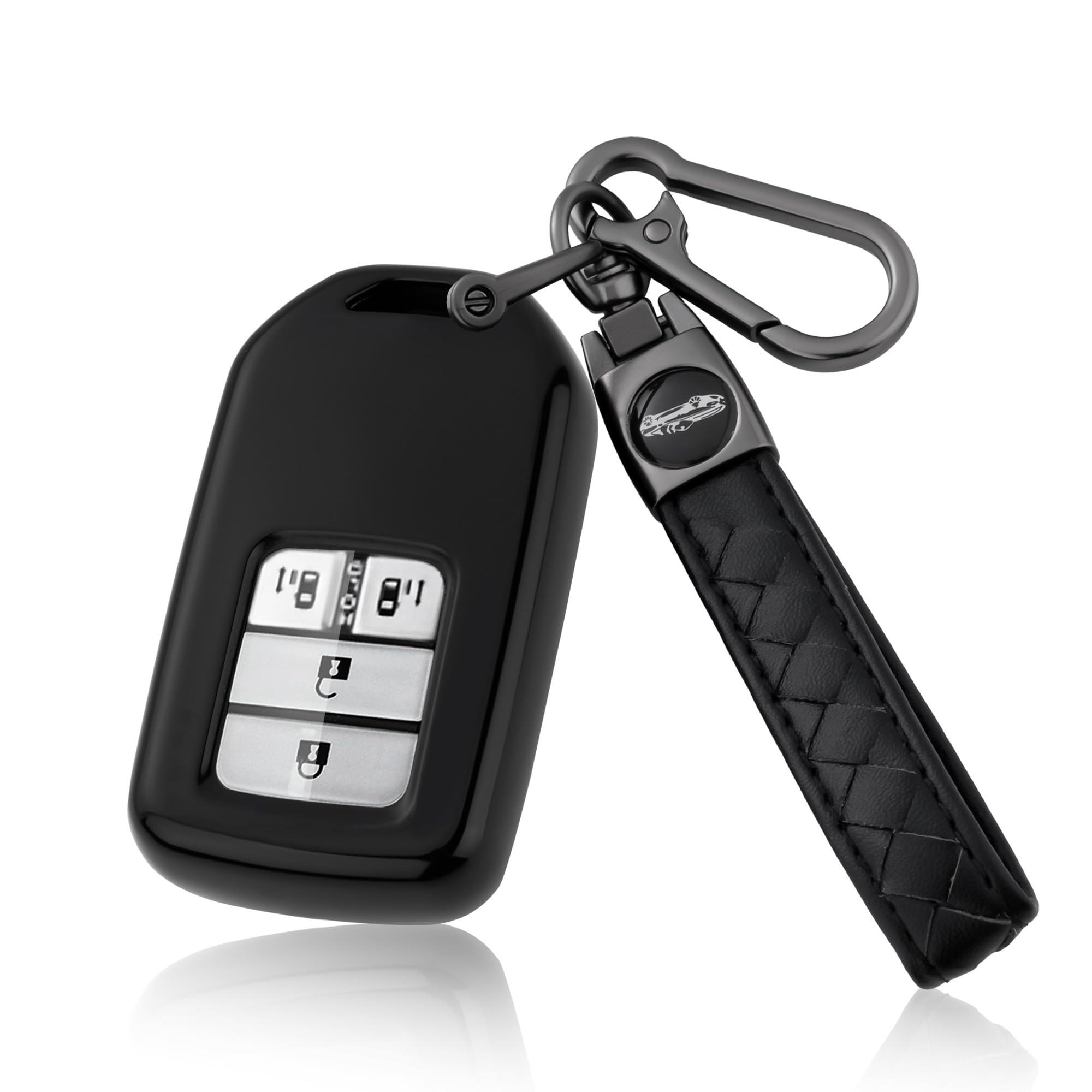 

PIMOHI Honda Dedicated Key Case, Freed, Key Holder, Odyssey Step Wagon, Fit, S660, CR-Z,