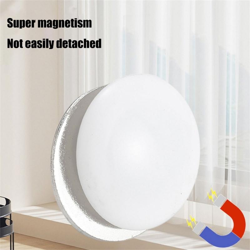 10 pezzi di fibbie magnetiche antivento per tenda da doccia, pesi di ricambio, clip magnetiche per tovaglia, evitano che il vento le sposti