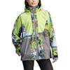 Adidas X Stella McCartney Color Block Hooded Zip Long Sleeve Jacket Women Jacket Multicolor JF8480
