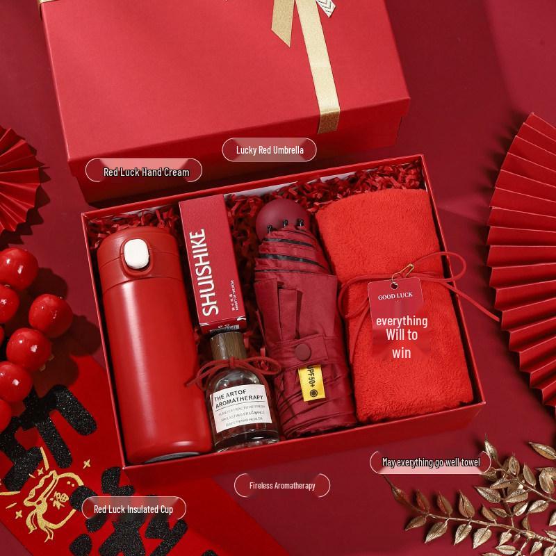 2026 Year of the Horse Customizable Employee Gift Set – Practical and Creative New Year Souvenirs