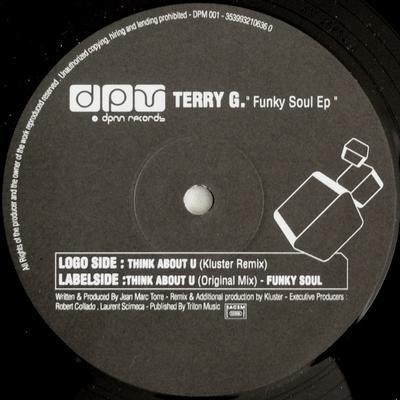 12inch Record TERRY G - Funky Soul EP DPM001 DPM Records 2003 UK Dance & Electronica Used