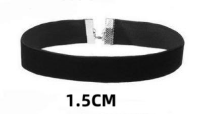Goth Black Velvet Choker Necklaces Gothic Style Rope Women Neck Decoration Chocker Jewelry On The Neck Collar For Girl Kpop