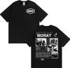 Morat Band Asuntos Pendientes 2025 Tour Tshirts Unisex Women Harajuku Hip Hop Punk Rock T Shirt Cotton Casual Short Sleeve Tshirt