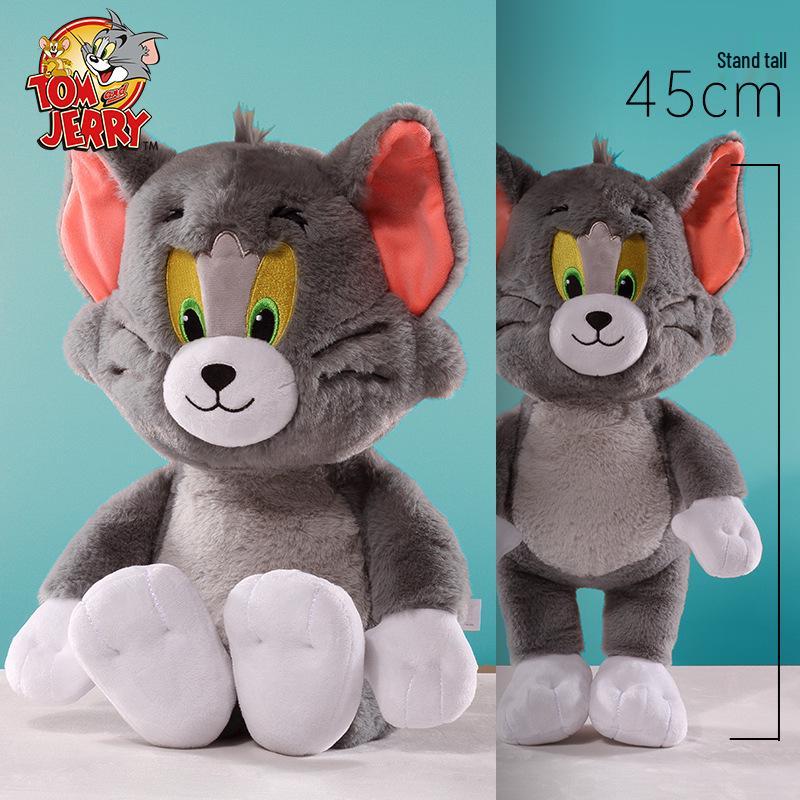 Tom and Jerry Plush Toys - Cute Hugging Dolls for Kids' Birthdays