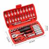 Bulk Supply Industrial Grade 53pcs Metric Socket Tool Box for 4S Workshop Use