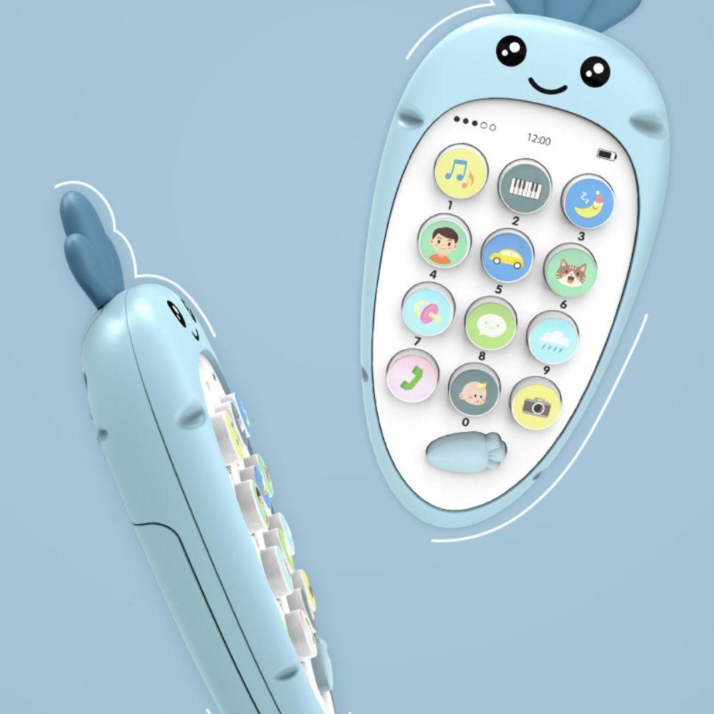 Voice Toy Phones Musical Toys Simulation Phone Control Music Sleeping Toy  Birthday Gifts