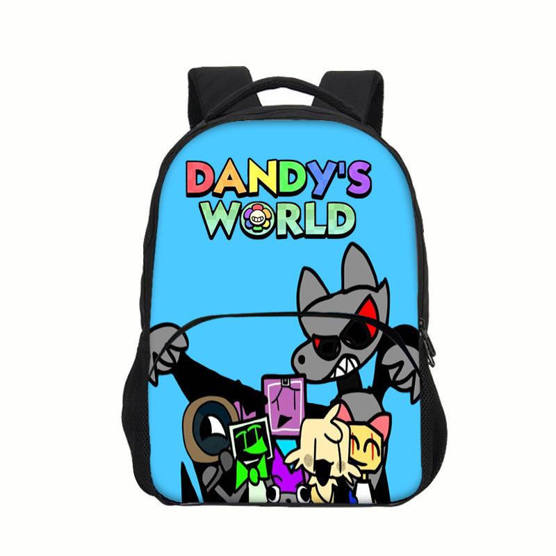 Dandys World Roblox Kids School Backpack With Printed Nylon For Elementary Students