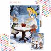 Themed Diamond Painting Kit Handmade diy5D Home Decoration giftAlice In Winter Tea Party Scene