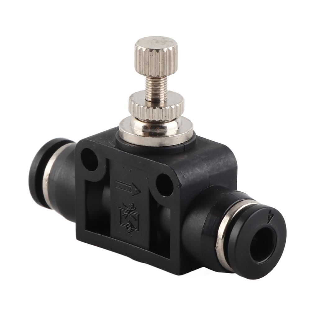 5pcs Pneumatic Throttle Valve Durable PVC Compression Resistance Connection Accessories