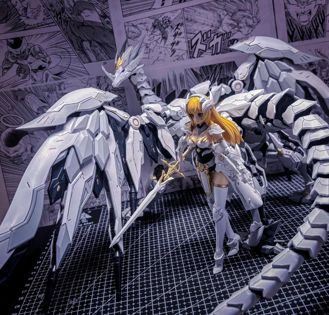 

Soulmould 1/12 Scale Day Meteor Assembly Robot Action Figure - Chinese Original Design Collectible Toy Model Kit for Hobbyists белый