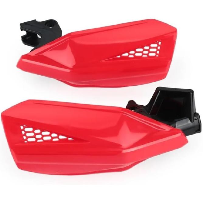 Handschutz Handschutz für CRF450RL/CRF450RX/CRF450X 2021-2024/CRF250RX Motorrad Handschutz Lenker Windschutz Handschutz für Stürze, Rot
