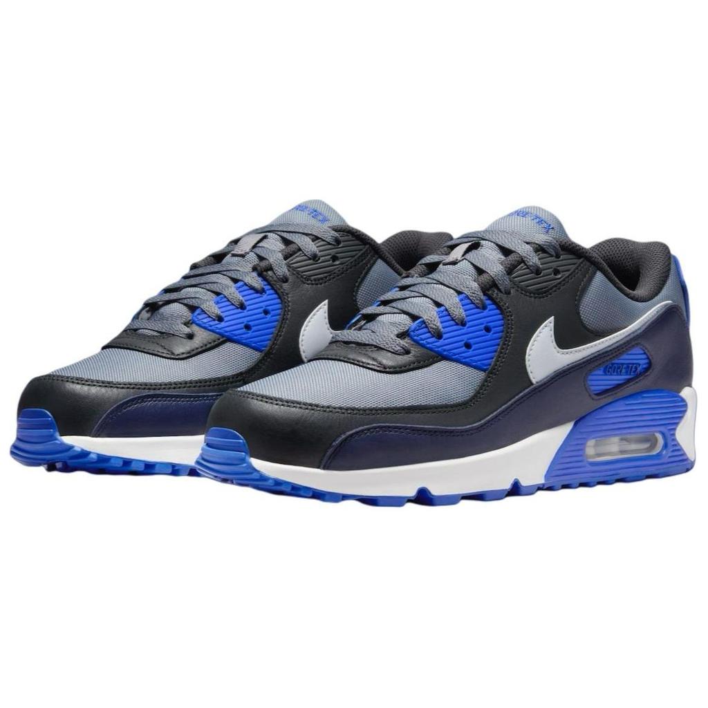 Nike Air Max 90 GORE-TEX Racer Blue Men Sneakers Cool-Grey Anthracite Obsidian FD5810-003