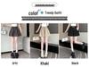 2025 Sweet Korean High-Waisted Quick-Dry Ruffle Pants with Pockets