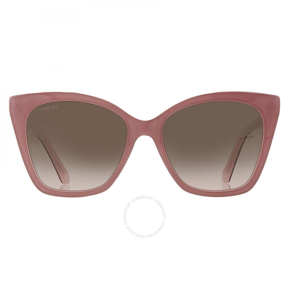 

Jimmy Choo Brown Gradient Butterfly Ladies Sunglasses RUA G S 0Y9A HA 56