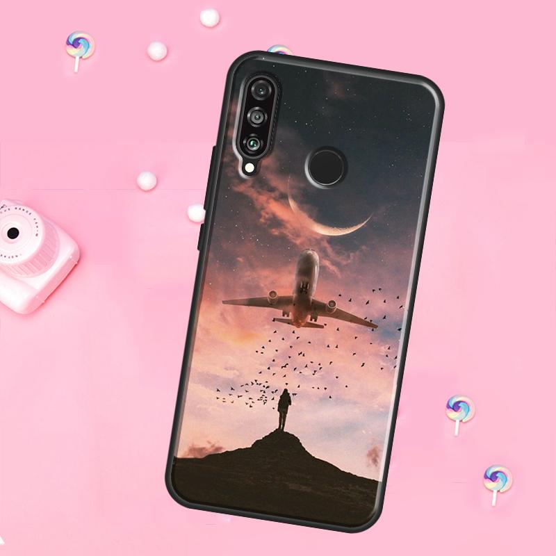 

Plane Fly Your Dreams For Huawei Nova Y90 Y70 Y60 Y91 Y61 Y73 Y72 12s 12i 11i 8i 9 10 SE P40 Lite P60 P30 Pro Case Huawei Nova 12i