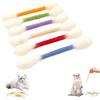 6 Pièces Cotons-tiges Jouets pour Chats avec Herbe à Chat Géants Bâtonnets à Mâcher pour Chatons Chats d'Intérieur Soin Dentaire Jouet pour les Dents Grand Coton-tige en Feutre Jouet Interactif Anti-ennui