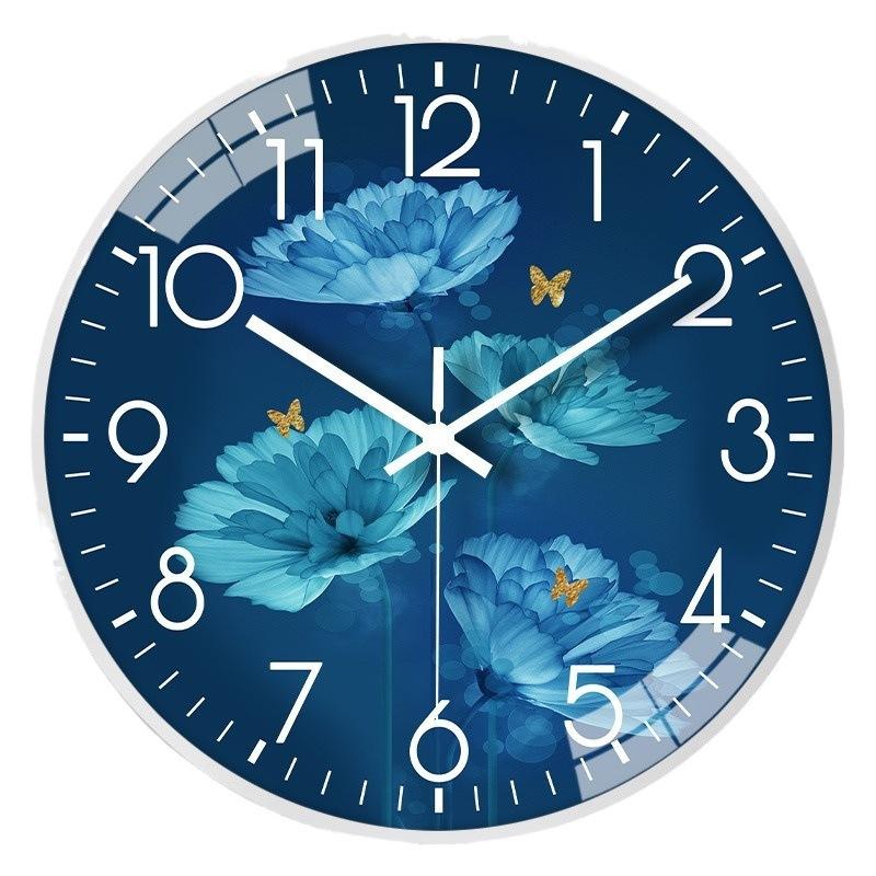 16-Inch 40Cm Simple Wall Clock Living Room Home Wall Clock Mute Clock Quartz Clock Bedroom Table Hanging Table