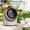 100 Level Portable Bladeless Fan Digital Display High-Speed Circulating Fan Electric Personal Fan for Outdoor Travel