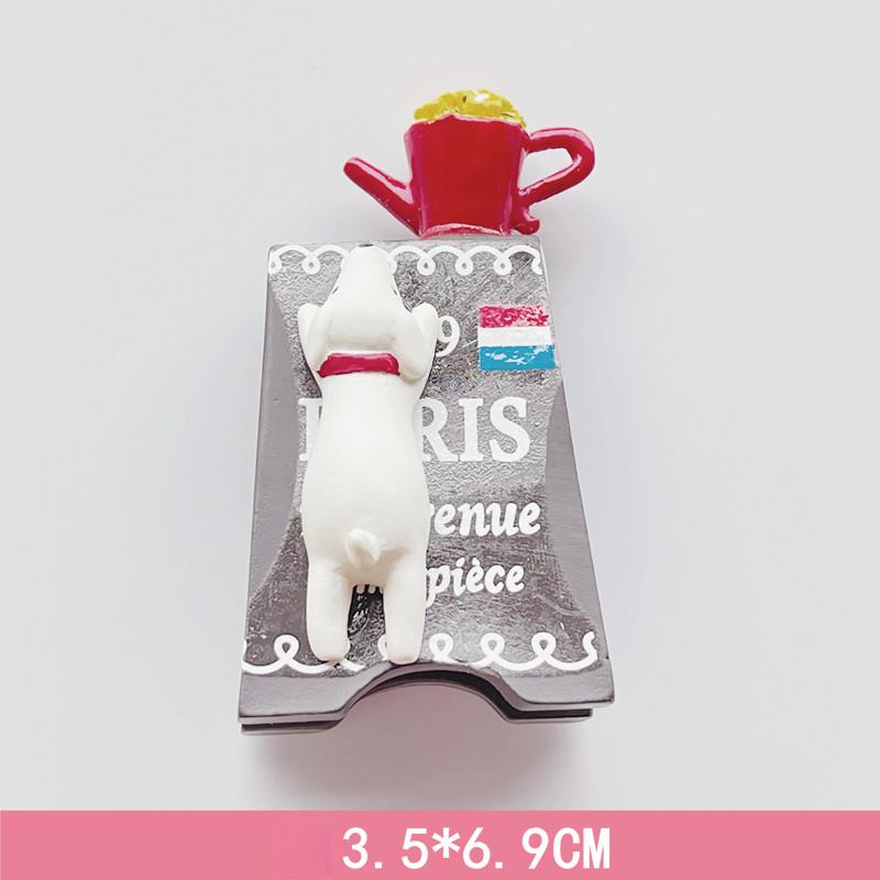 Kawaii Korean Style Dog Fridge Magnets Wedding Gifts Home Decor Fridge Stickers Children Toys Festival Gifts Blackboard Stickers