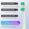 Power Electric Toothbrush Teeth Whitening USB Rechargeable Toothbrushes 5 Modes with 3 Brush Heads for Adults and Kids