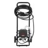 Stand Airless Paint Sprayer, 650W, 3000PSI High Pressure Airless Sprayer with Cart, Cleaning Brush, Hose, Extension Rod, Nozzles, Electric Spray Paint